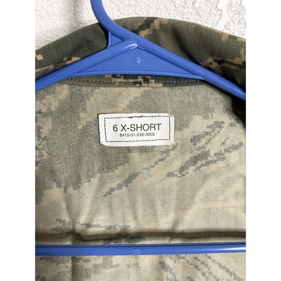 U.S. Air Force Utility Coat Womens 6 X-Short Digital Camo Patches Personalized - Picture 8 of 14